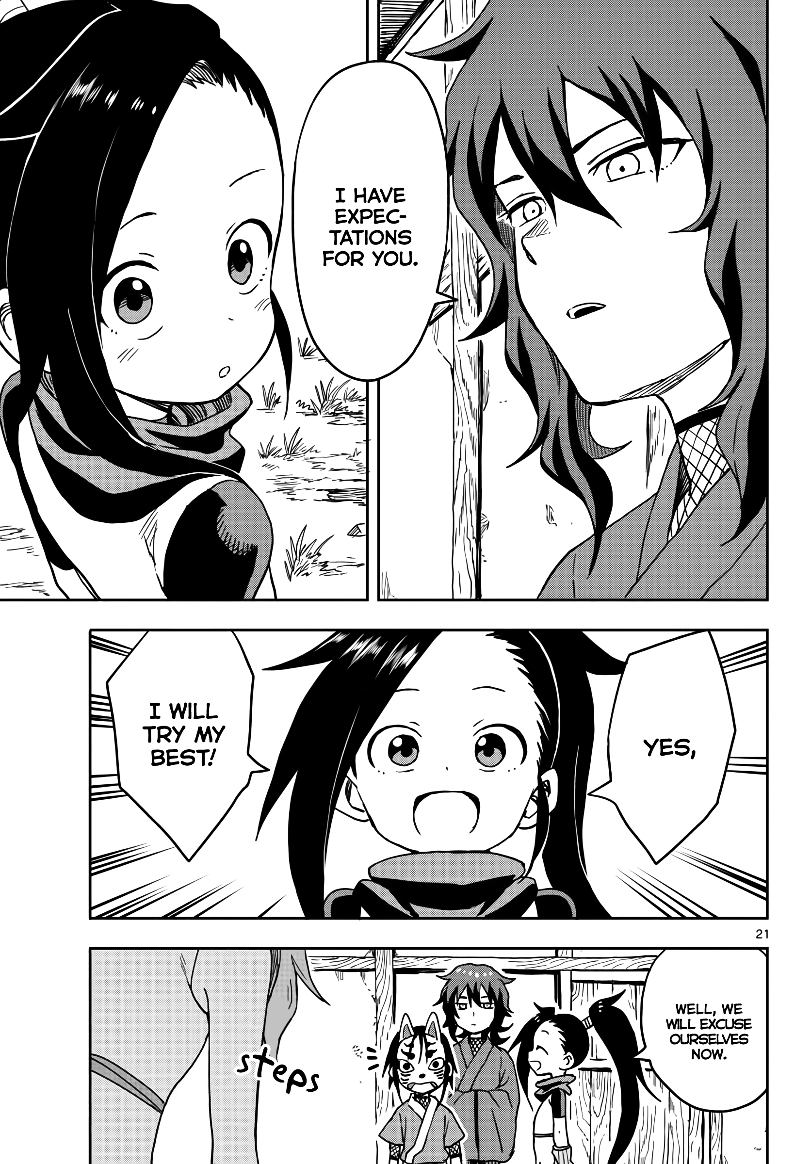 Kunoichi Tsubaki no Mune no Uchi Chapter 15 - page 21