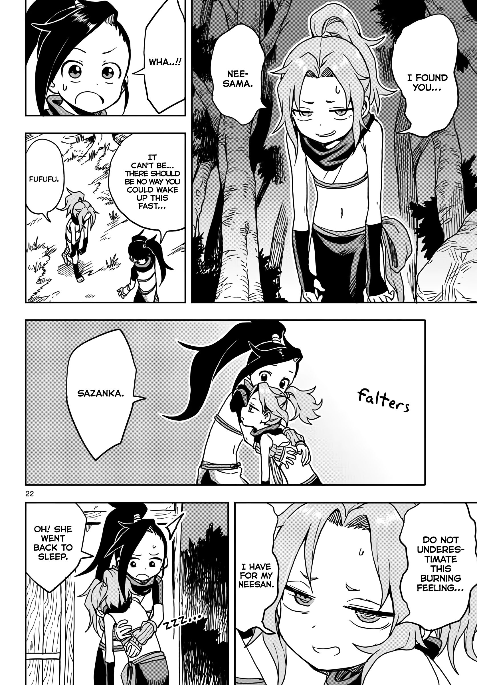 Kunoichi Tsubaki no Mune no Uchi Chapter 15 - page 22