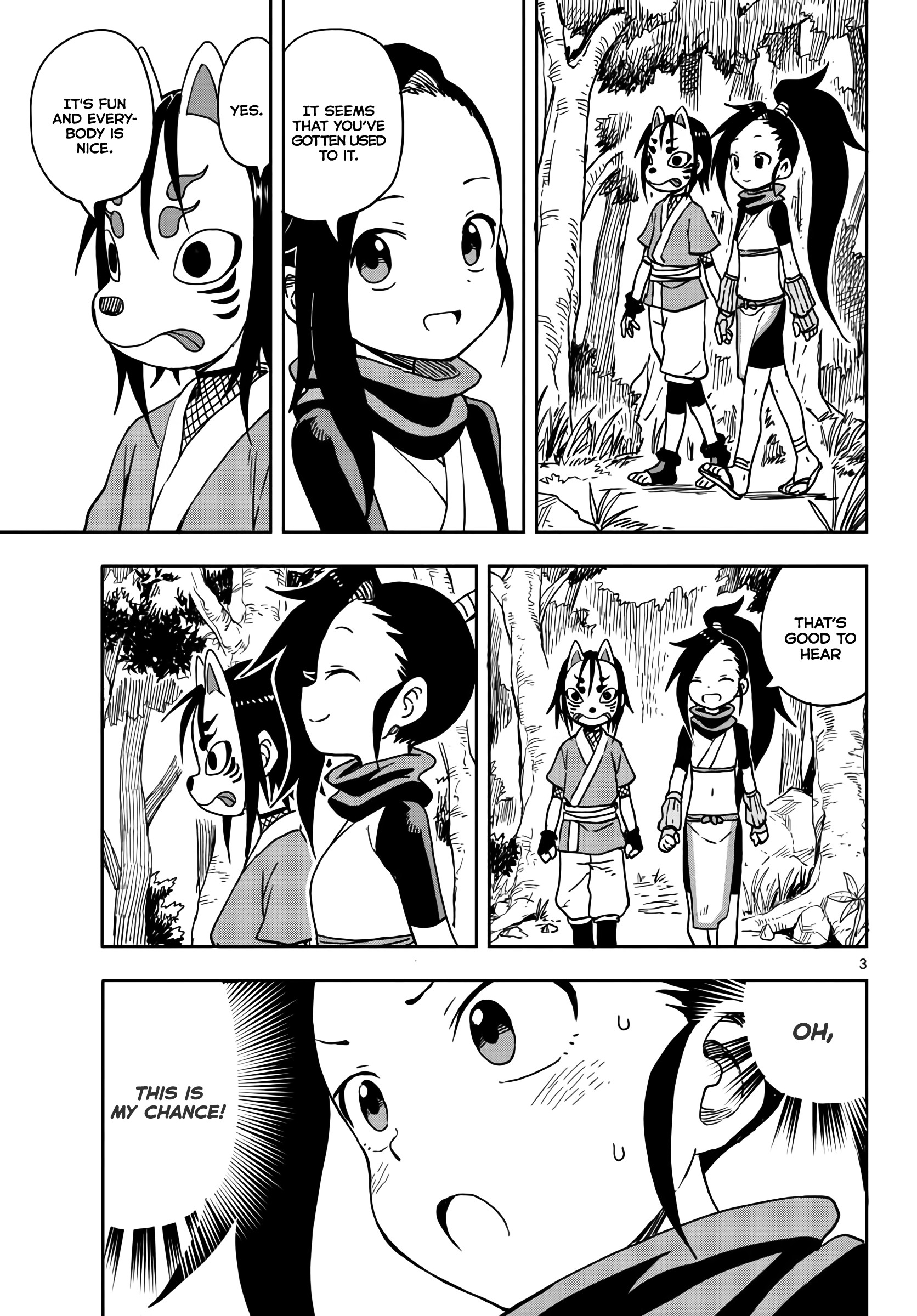 Kunoichi Tsubaki no Mune no Uchi Chapter 15 - page 3