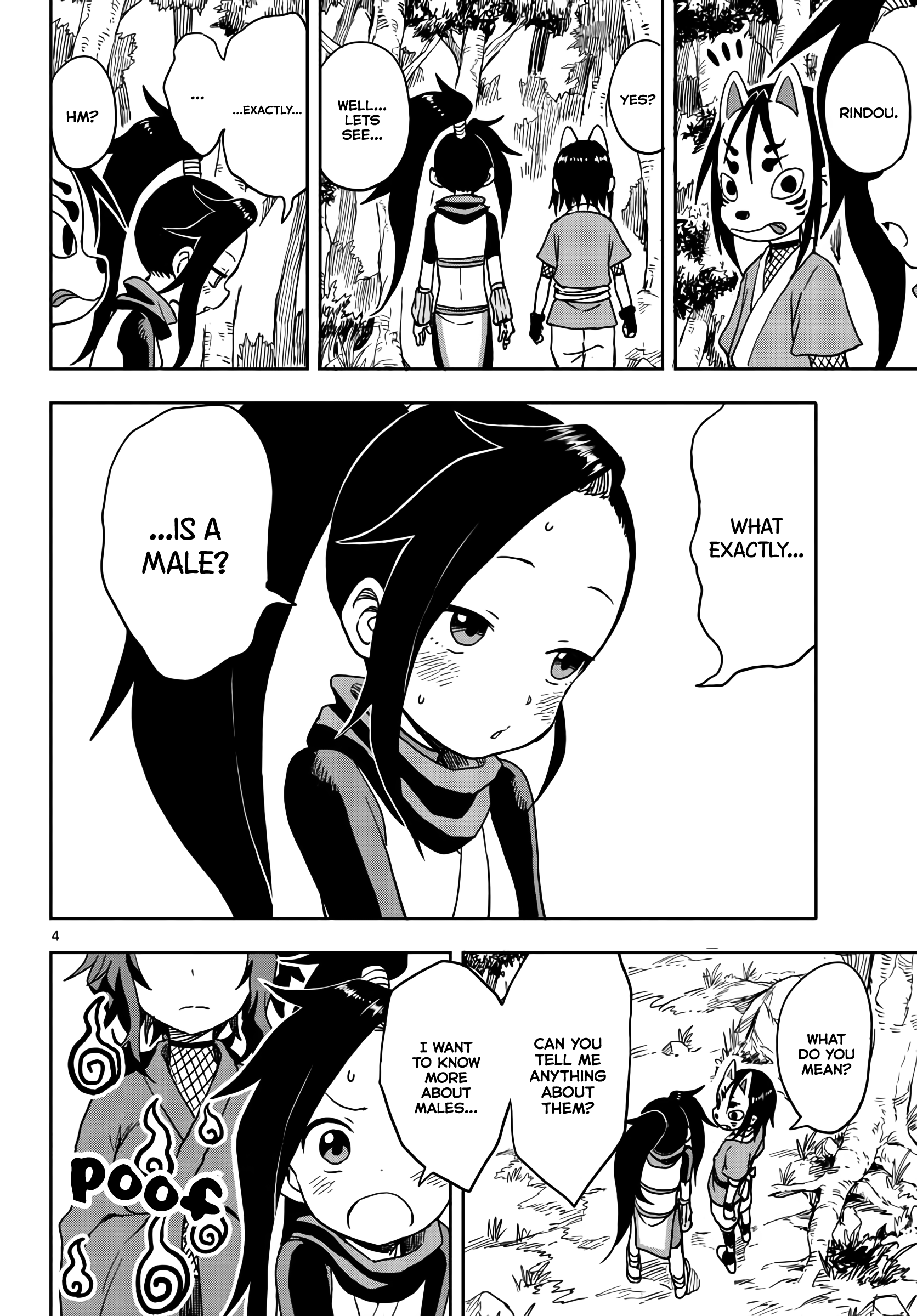 Kunoichi Tsubaki no Mune no Uchi Chapter 15 - page 4