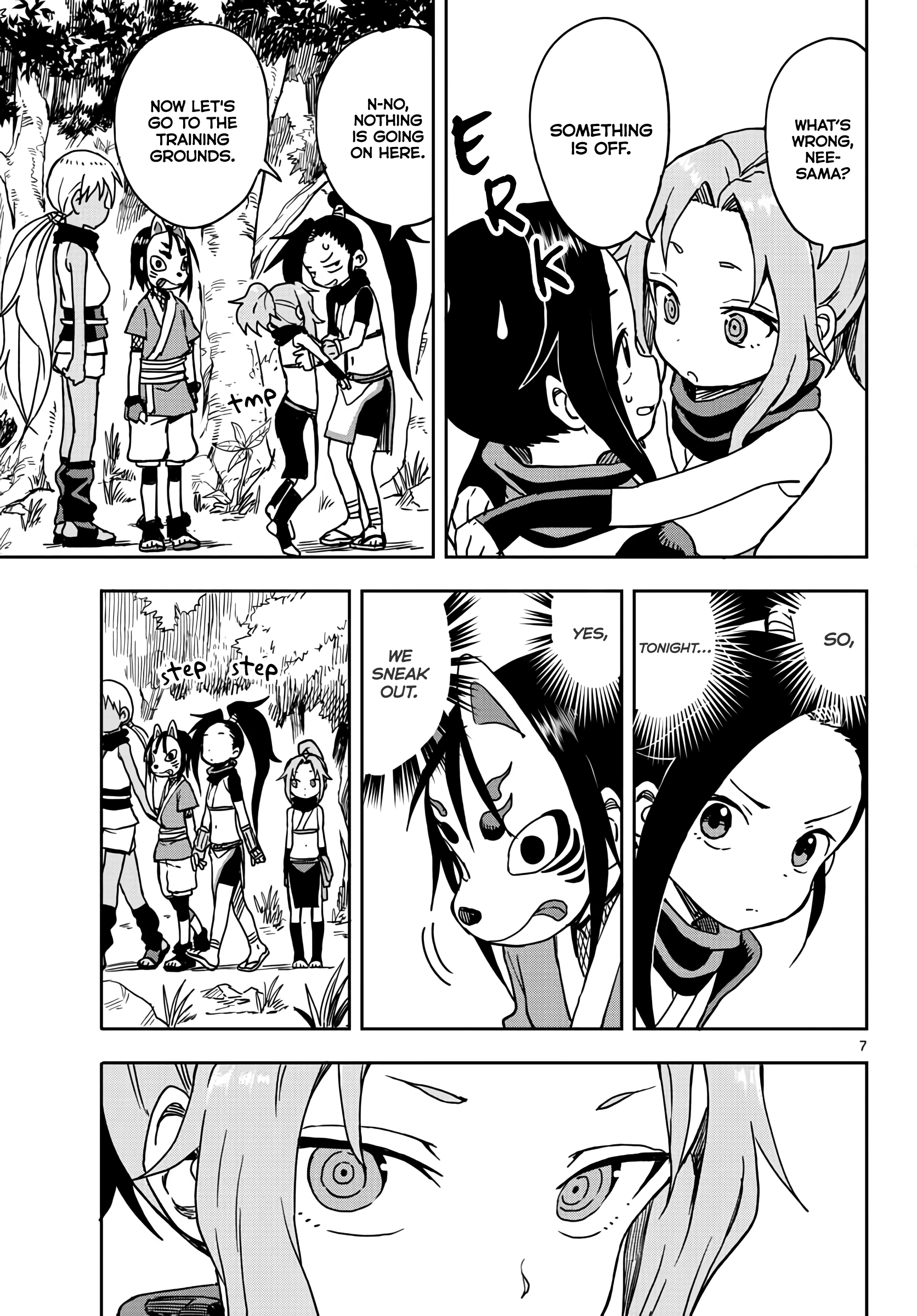 Kunoichi Tsubaki no Mune no Uchi Chapter 15 - page 7