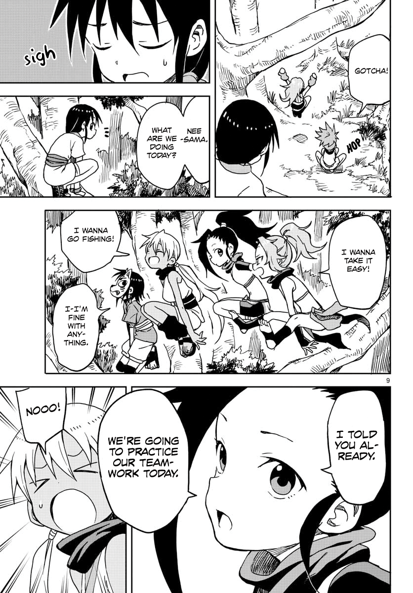 Kunoichi Tsubaki no Mune no Uchi Chapter 14 - page 9