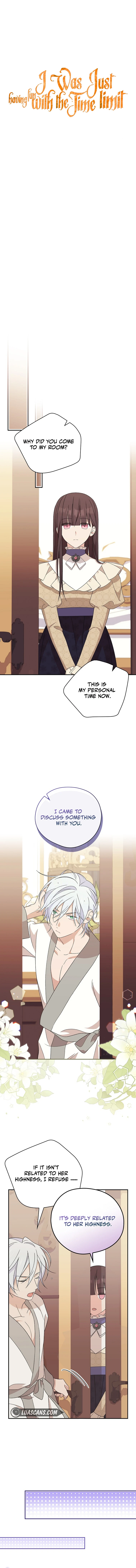 I Was Just Having Fun With The Time Limit Chapter 23 - page 9