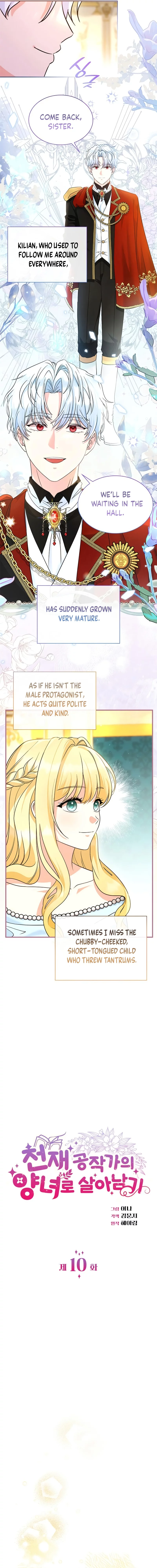 Survive as the Adopted Daughter of a Genius Duke Chapter 10 - page 4