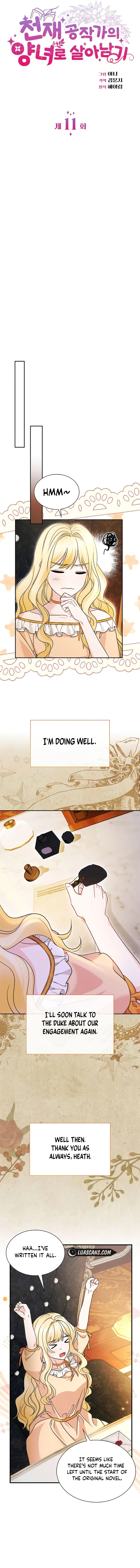 Survive as the Adopted Daughter of a Genius Duke Chapter 11 - page 11