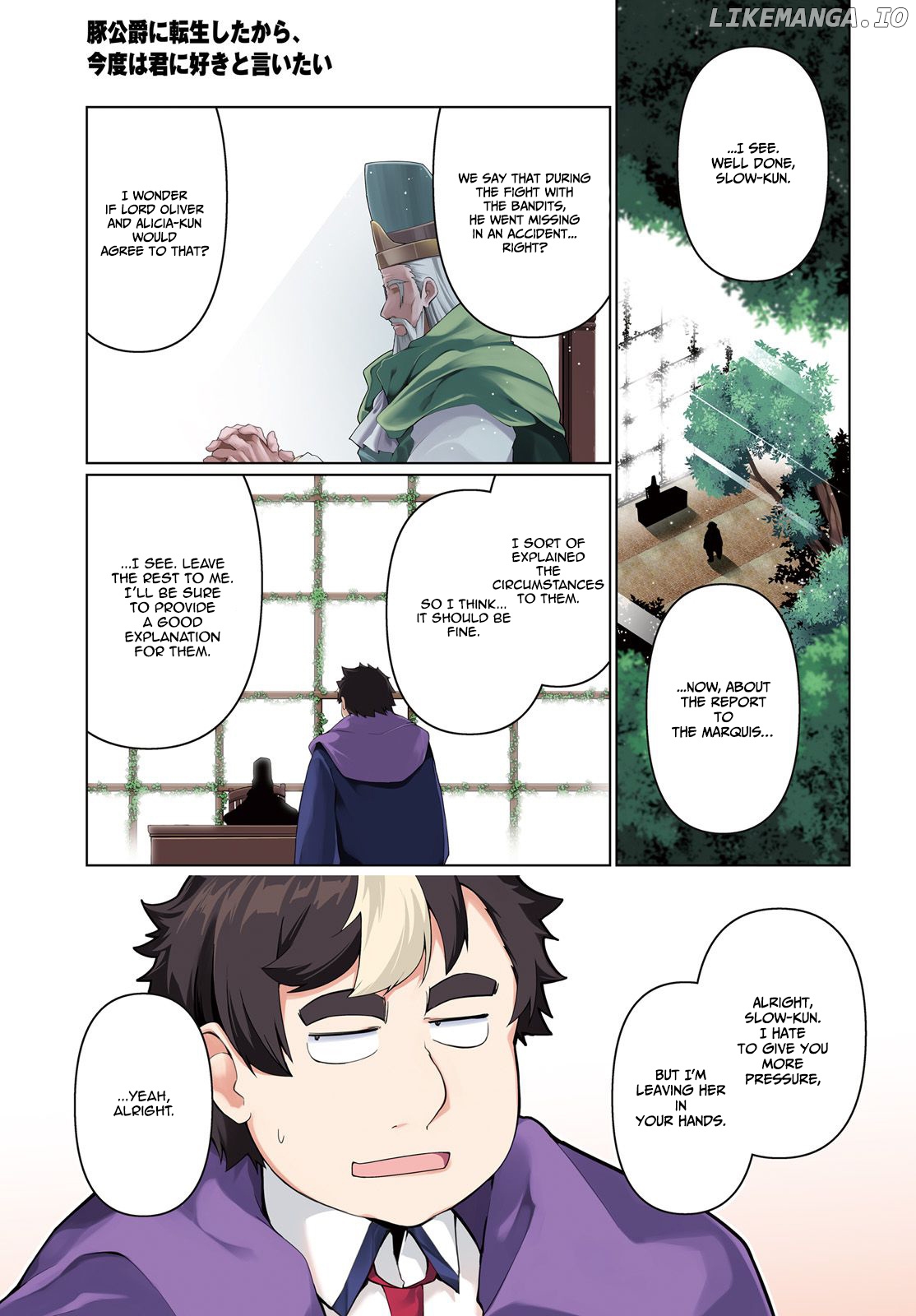 Buta Koushaku ni Tensei Shitakara, Kondo wa Kimi ni Suki to Iitai chapter 25 - page 2