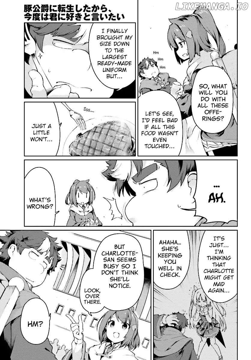 Buta Koushaku ni Tensei Shitakara, Kondo wa Kimi ni Suki to Iitai chapter 12 - page 7