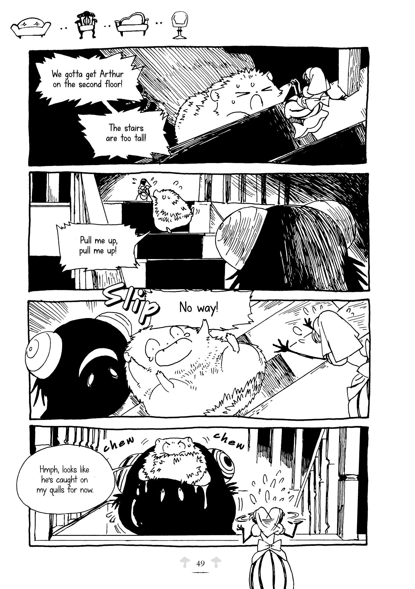 Hedgehog in the King's House chapter 24 - page 5