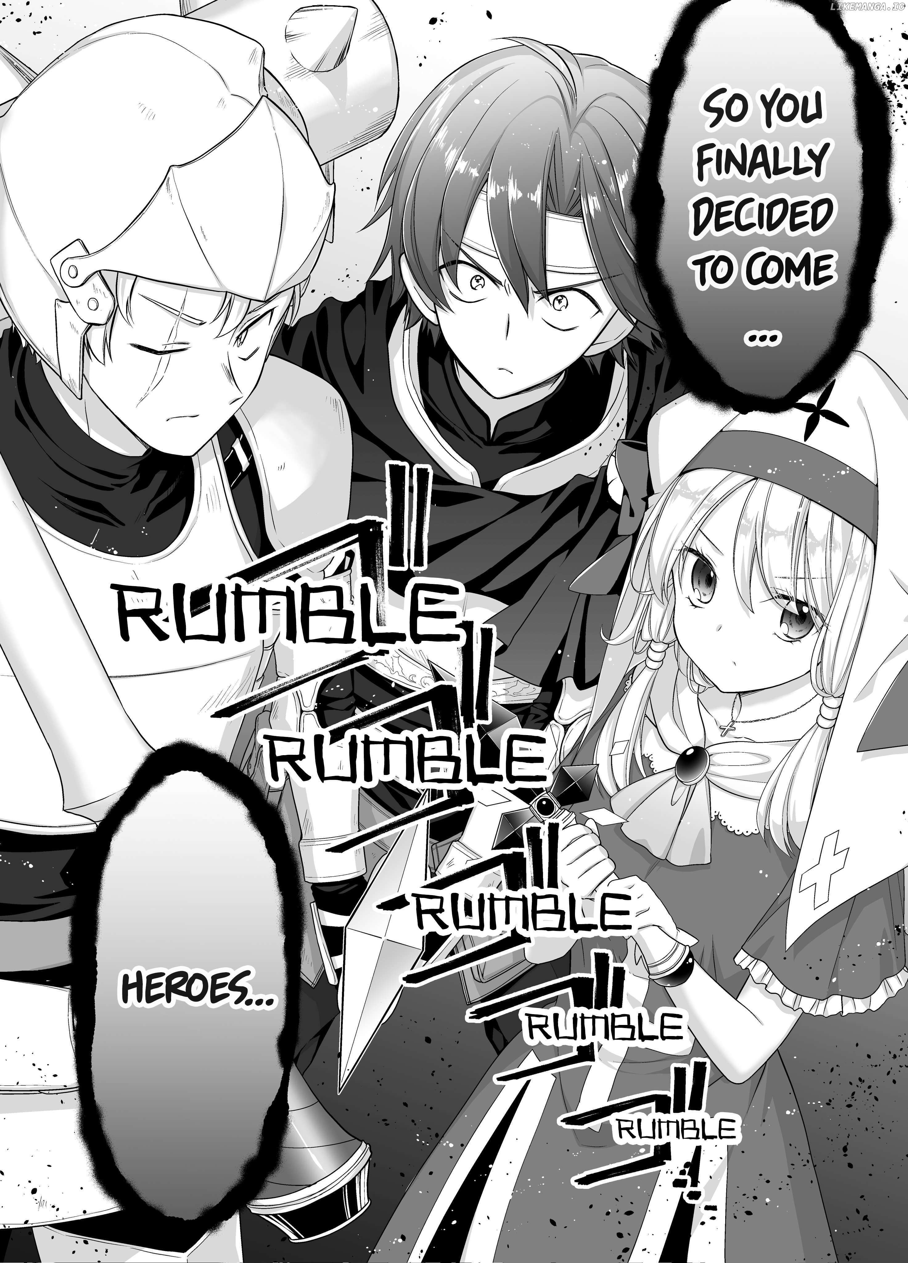 Healer-Chan Whose Urge To Urinate Is Steadily Increasing In The Middle Of The Final Boss Fight Chapter 1 - page 1