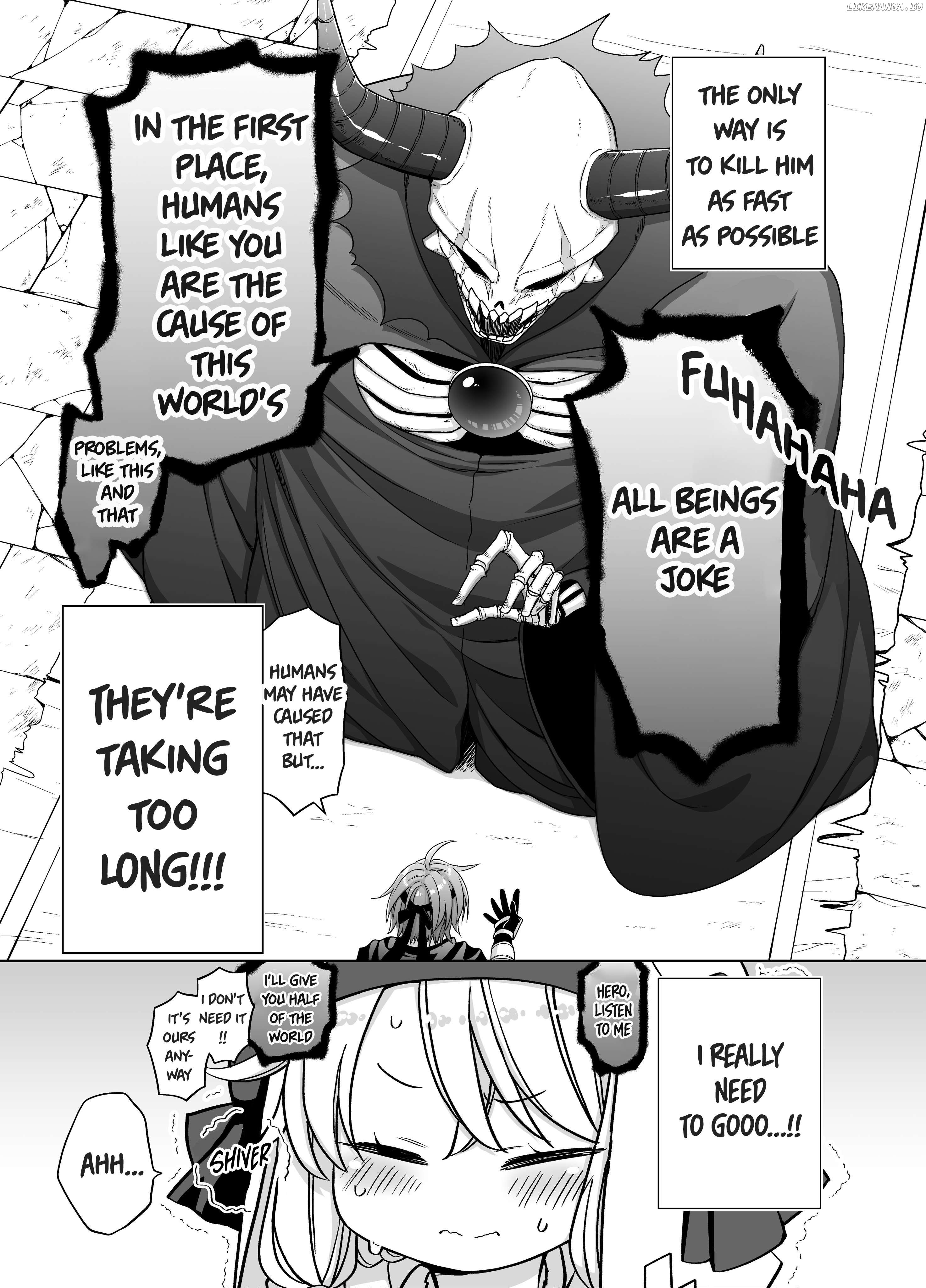 Healer-Chan Whose Urge To Urinate Is Steadily Increasing In The Middle Of The Final Boss Fight Chapter 2 - page 2