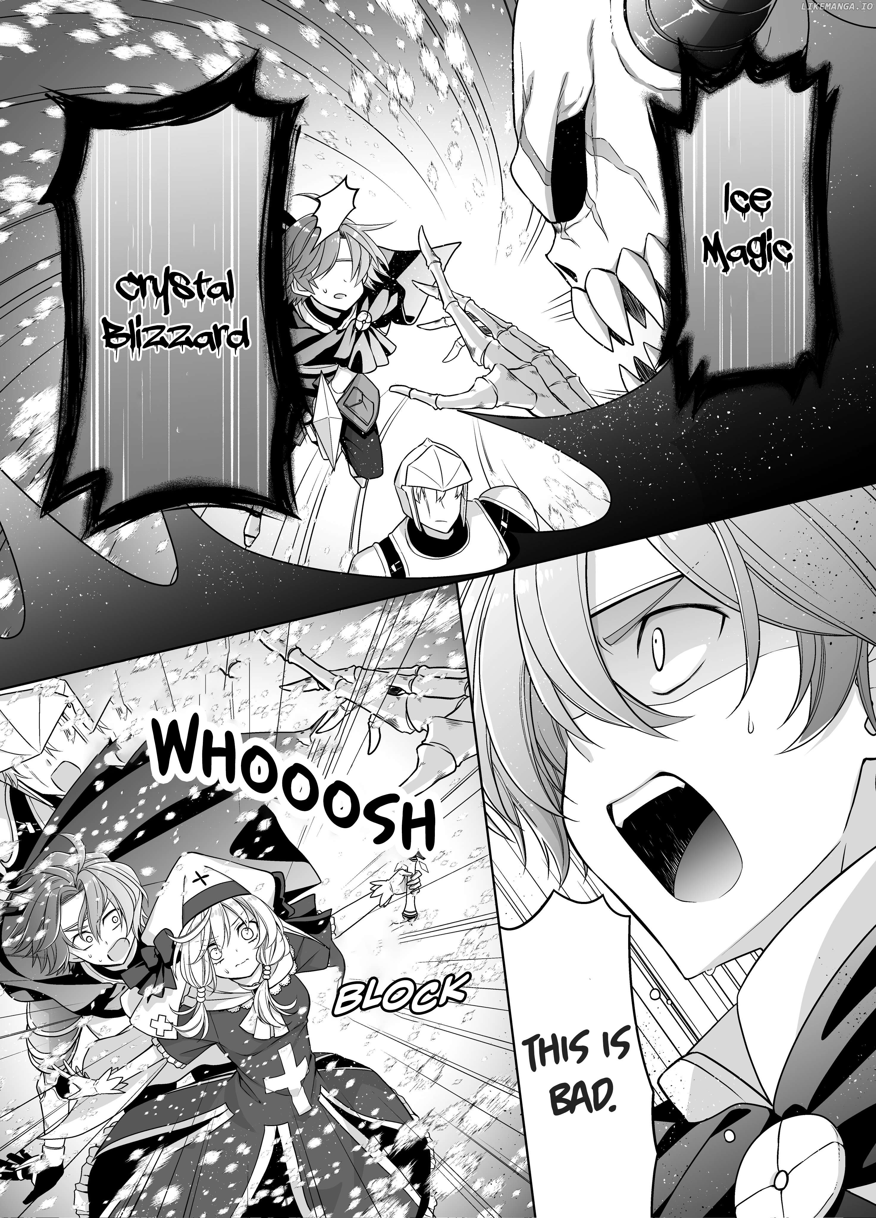 Healer-Chan Whose Urge To Urinate Is Steadily Increasing In The Middle Of The Final Boss Fight Chapter 4 - page 1