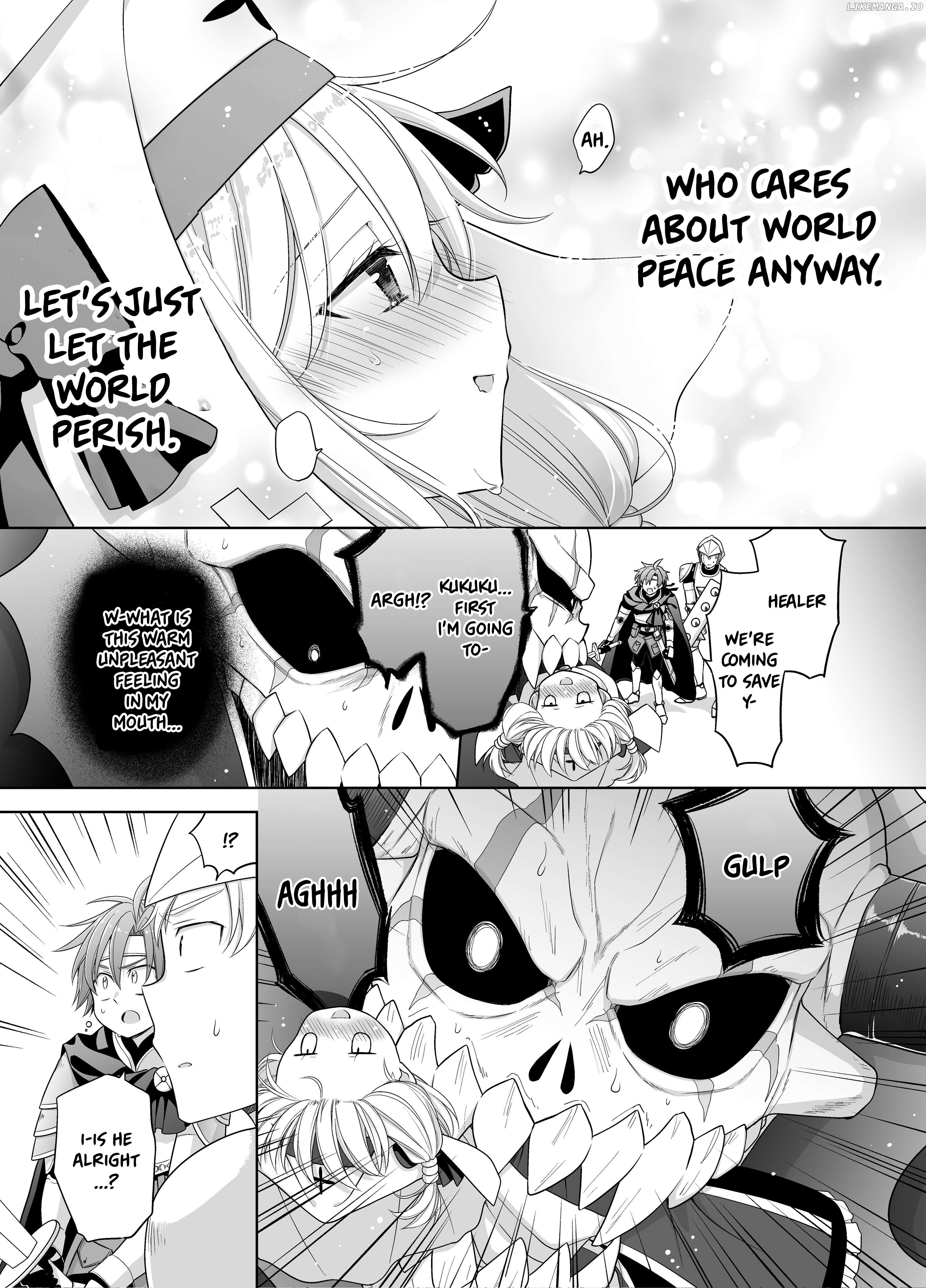 Healer-Chan Whose Urge To Urinate Is Steadily Increasing In The Middle Of The Final Boss Fight Chapter 6 - page 3