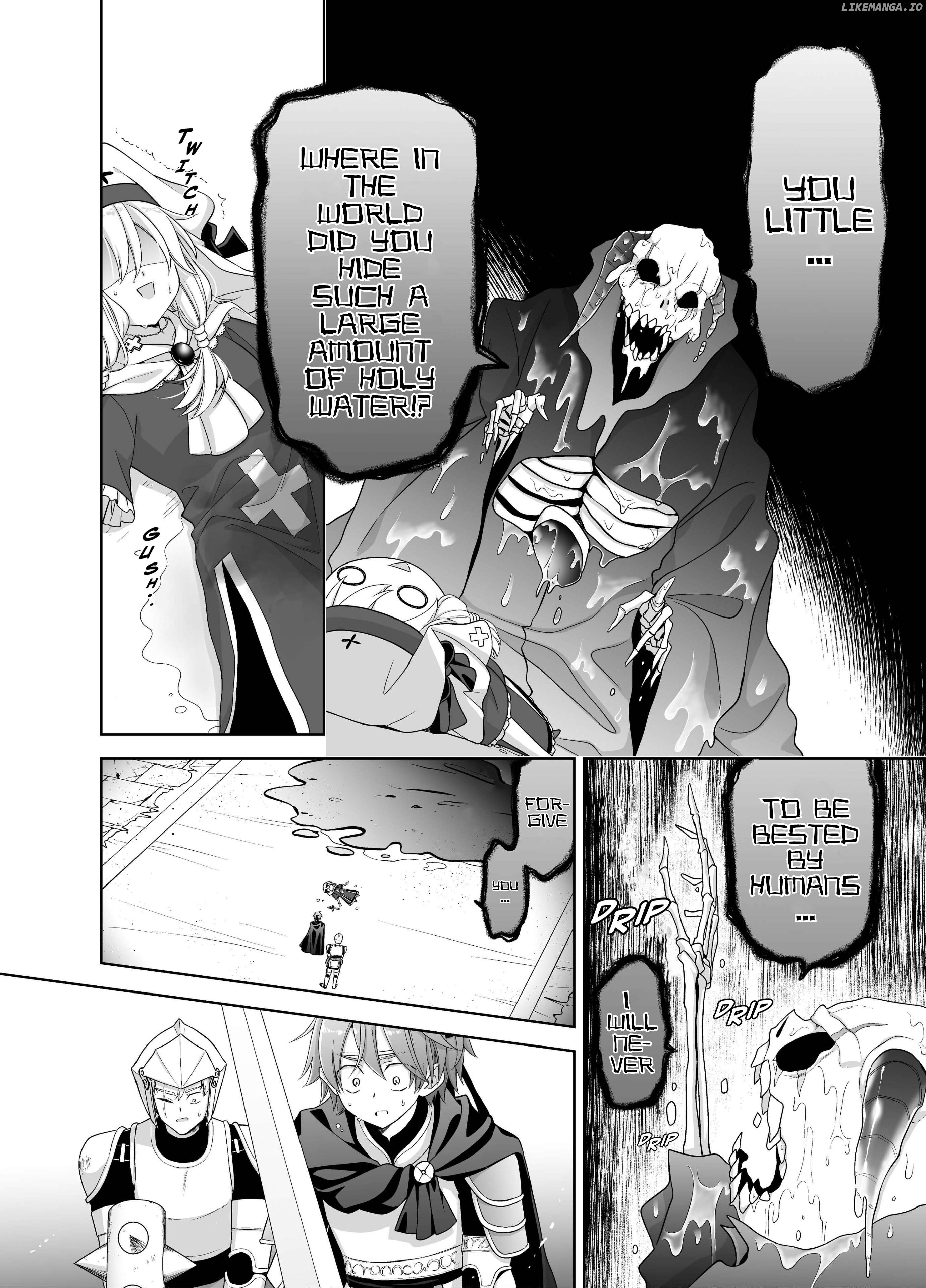 Healer-Chan Whose Urge To Urinate Is Steadily Increasing In The Middle Of The Final Boss Fight Chapter 7 - page 2