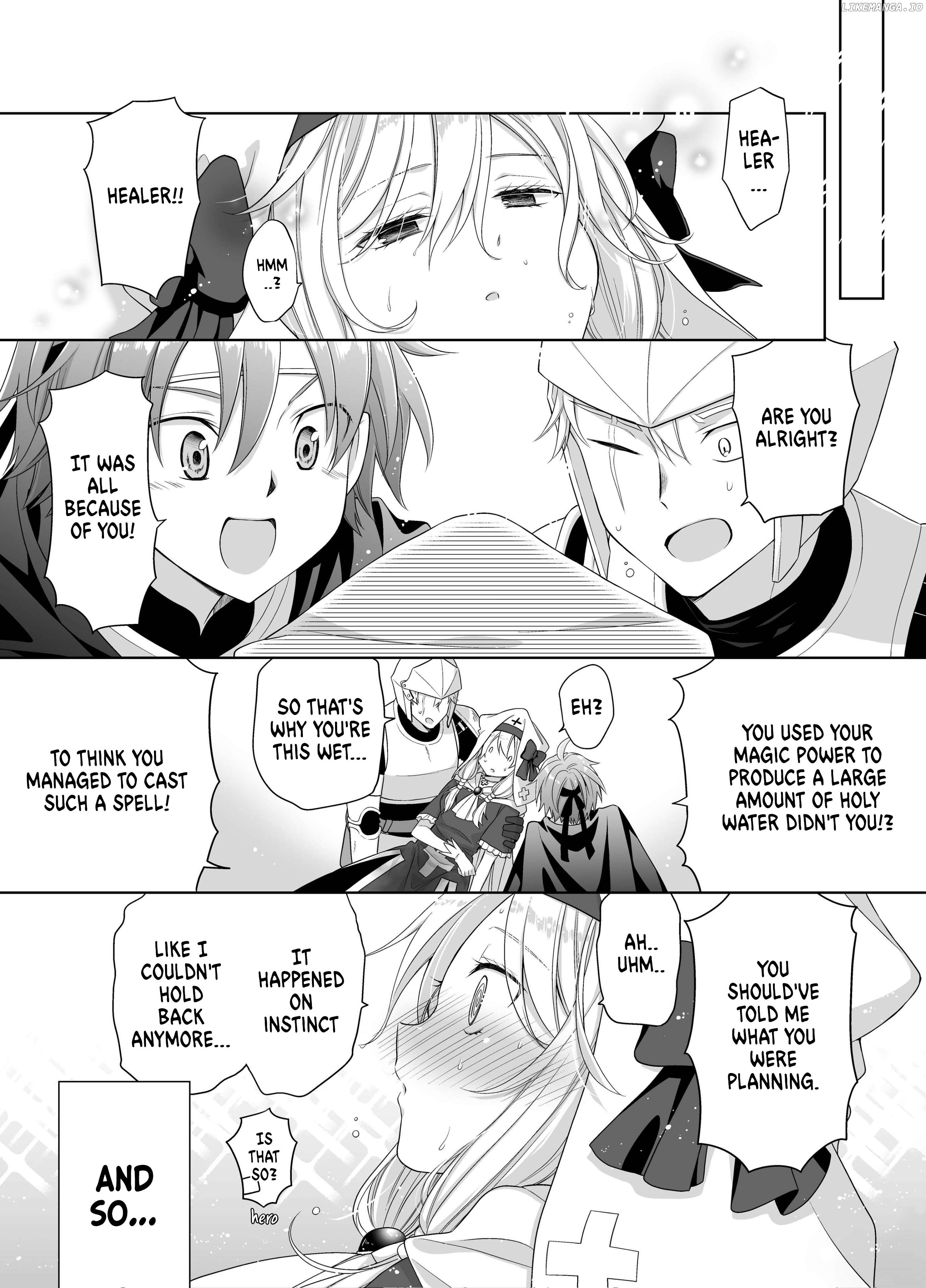Healer-Chan Whose Urge To Urinate Is Steadily Increasing In The Middle Of The Final Boss Fight Chapter 7 - page 3