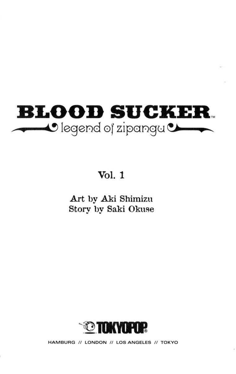 Blood Sucker: Legend of Zipangu chapter 0.1 - page 3