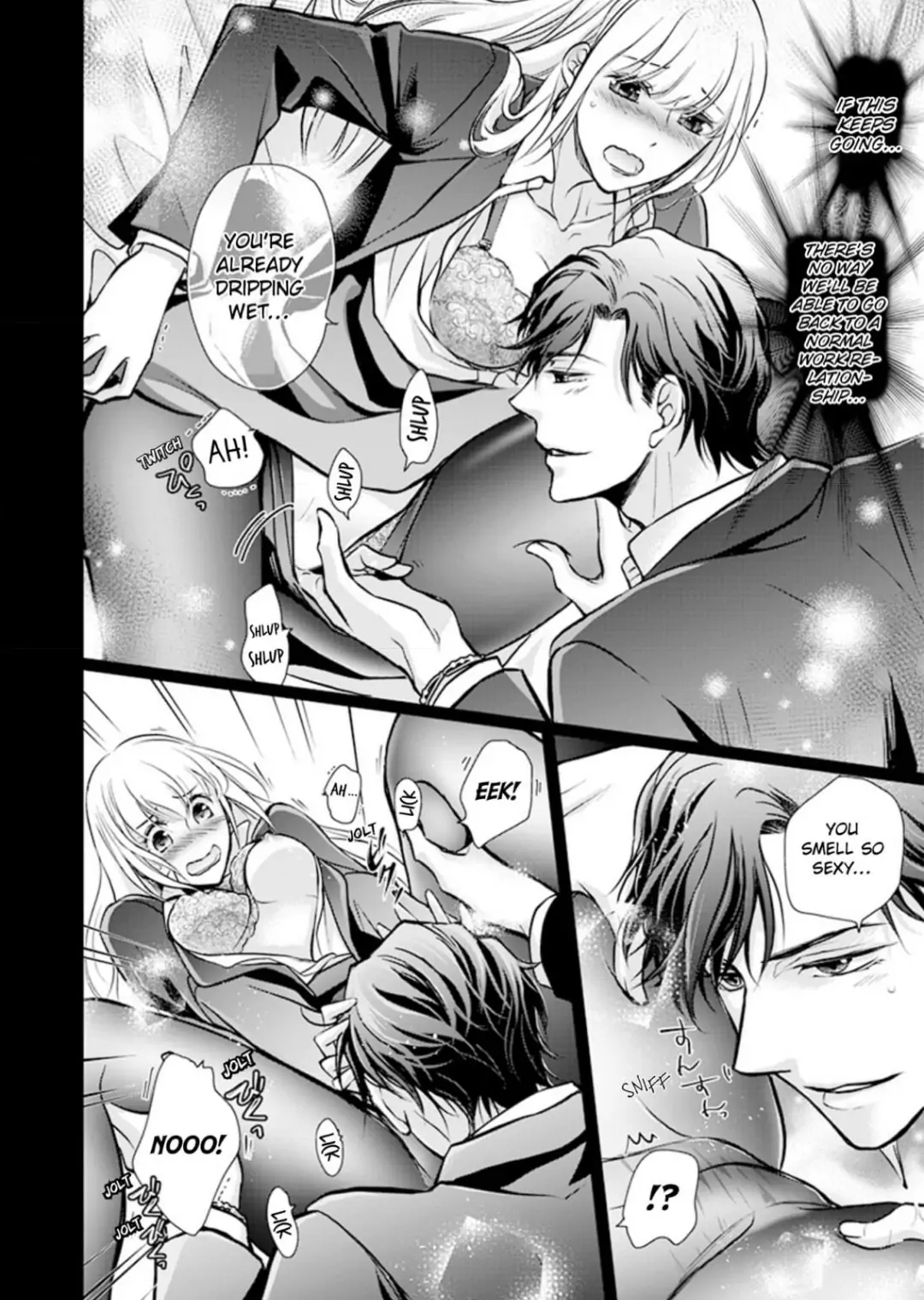 Muchuu de Tsunagaru Gozen 4ji ―Oni-Joushi to Maiban Iku made Dekiai H!? Chapter 3 - page 1