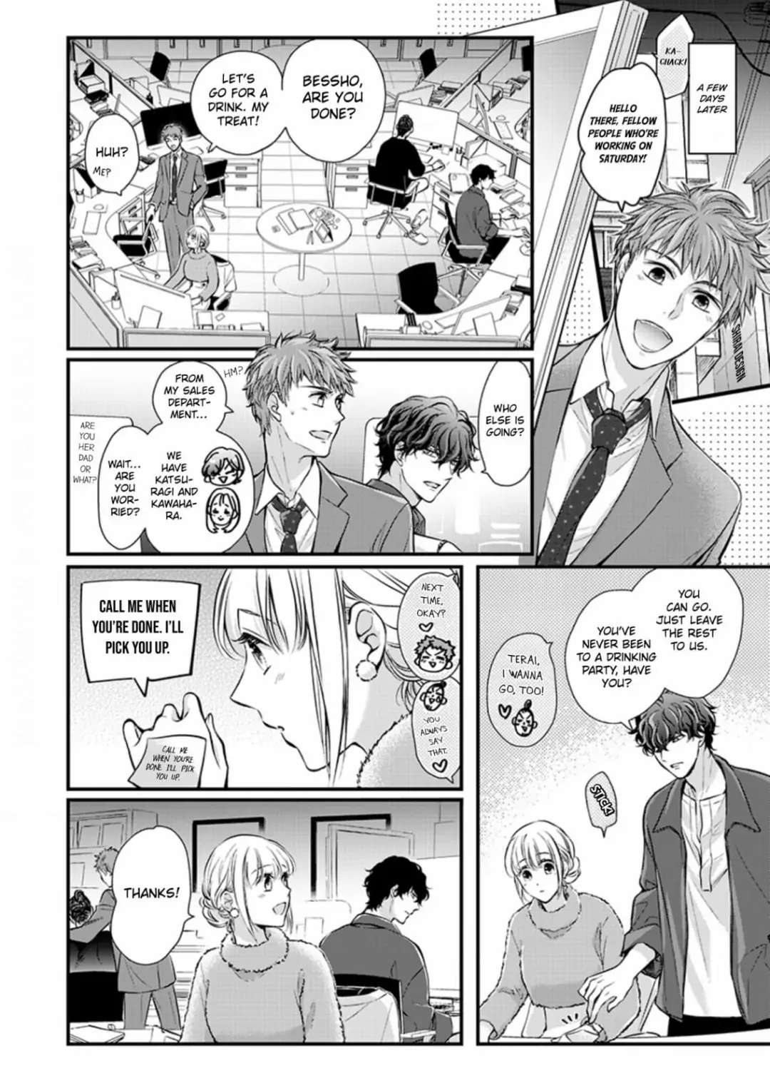 Muchuu de Tsunagaru Gozen 4ji ―Oni-Joushi to Maiban Iku made Dekiai H!? Chapter 16 - page 8
