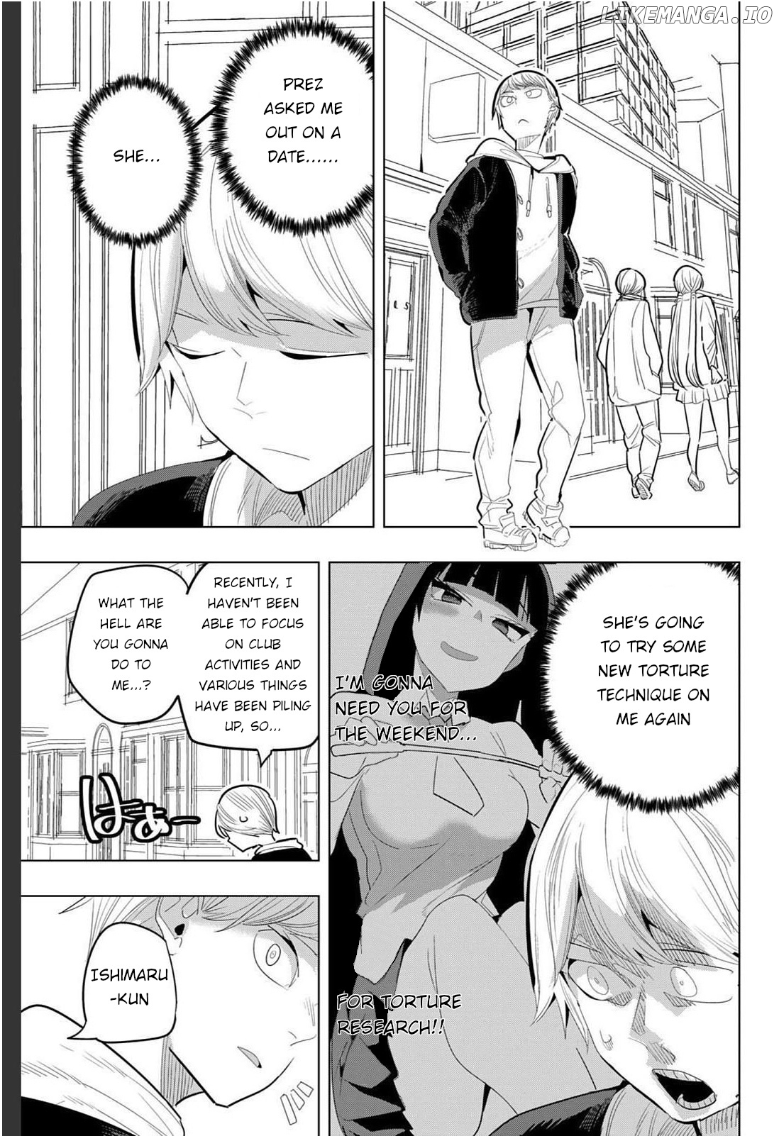 Houkago no Goumon Shoujo Chapter 154 - page 3