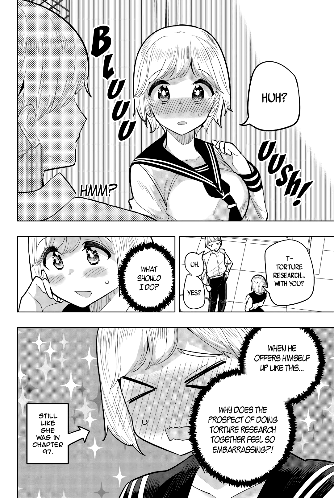 Houkago no Goumon Shoujo Chapter 110 - page 2