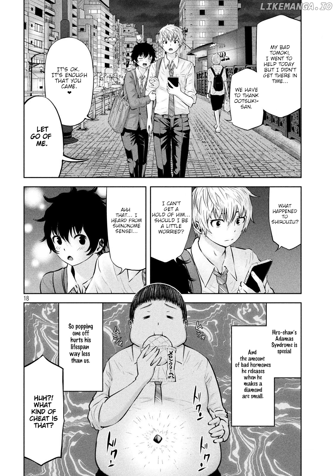 Adamasu no Majotachi chapter 19 - page 18