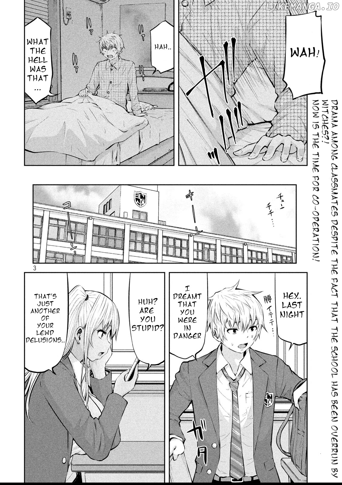 Adamasu no Majotachi chapter 20 - page 3