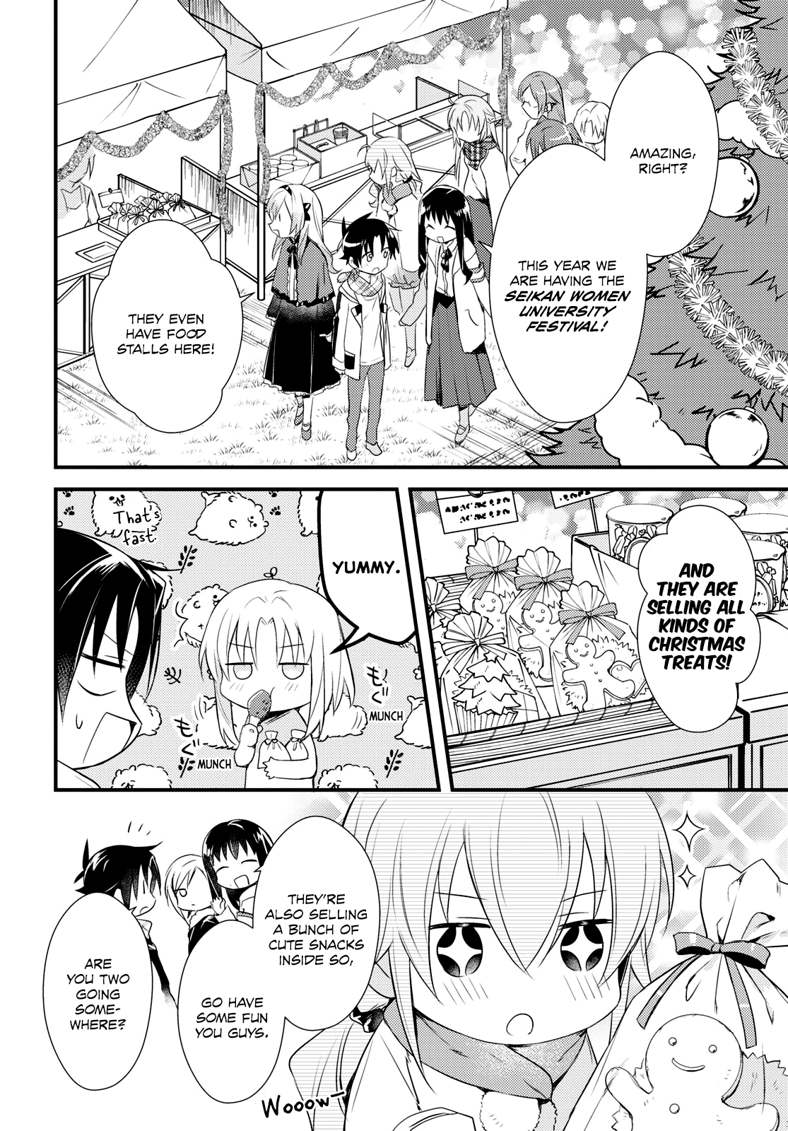 Megami-Ryou no Ryoubo-Kun chapter 54 - page 2