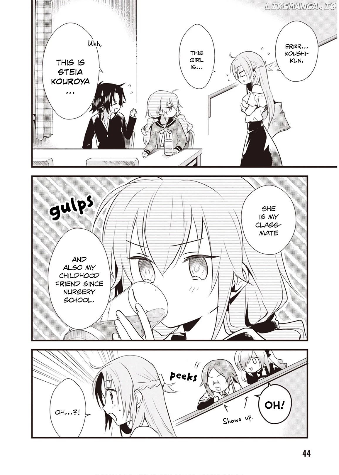 Megami-Ryou no Ryoubo-Kun chapter 7 - page 2