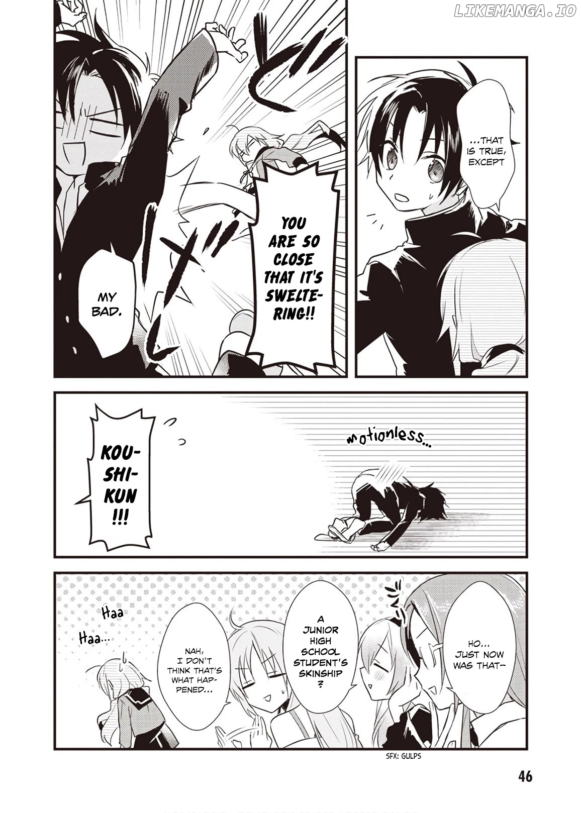 Megami-Ryou no Ryoubo-Kun chapter 7 - page 4