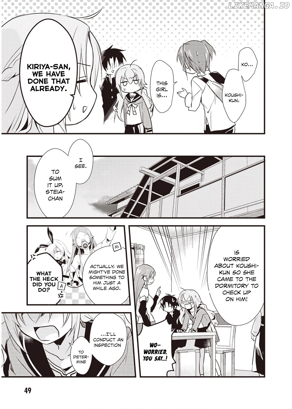 Megami-Ryou no Ryoubo-Kun chapter 7 - page 7
