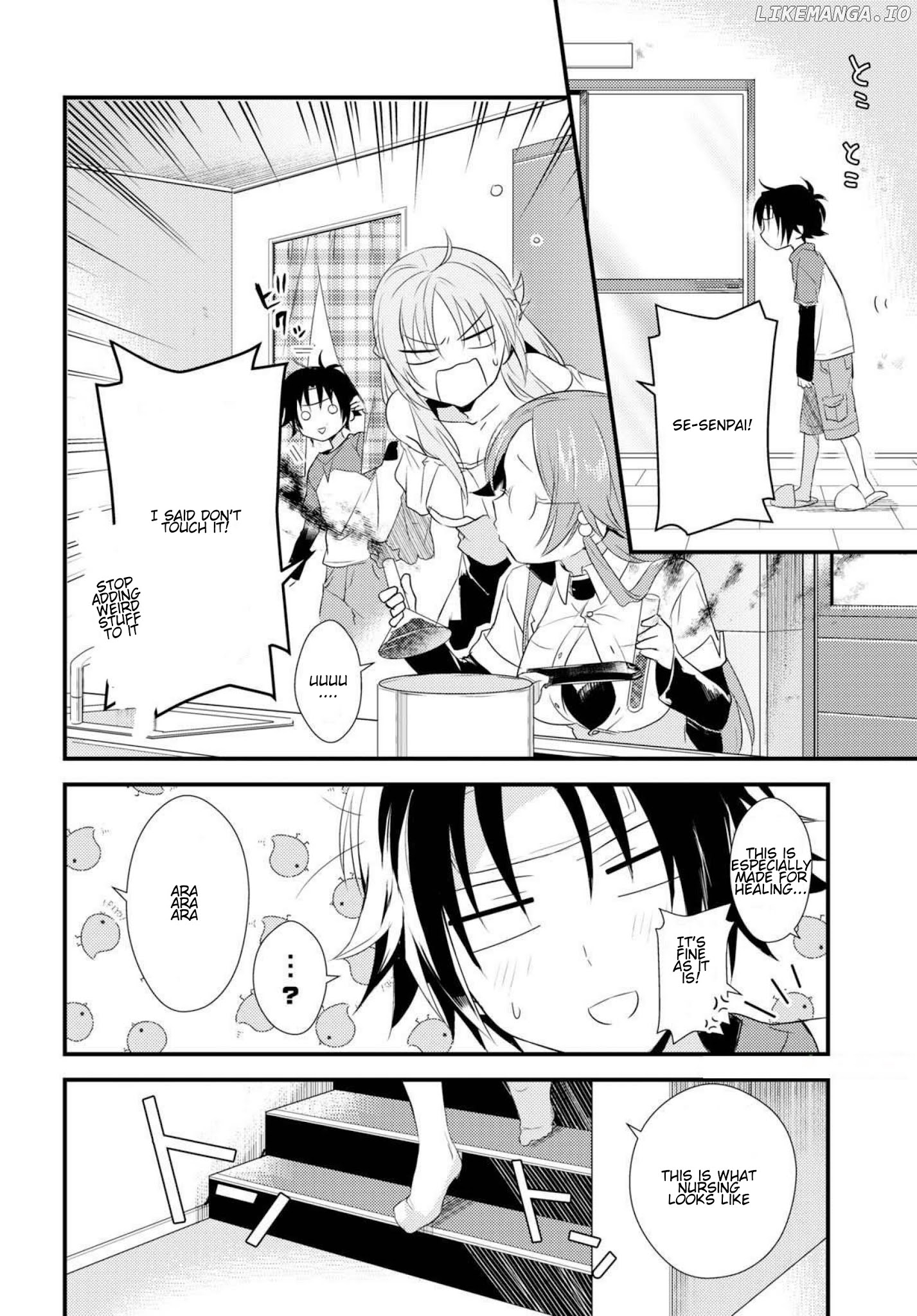 Megami-Ryou no Ryoubo-Kun chapter 5.2 - page 2