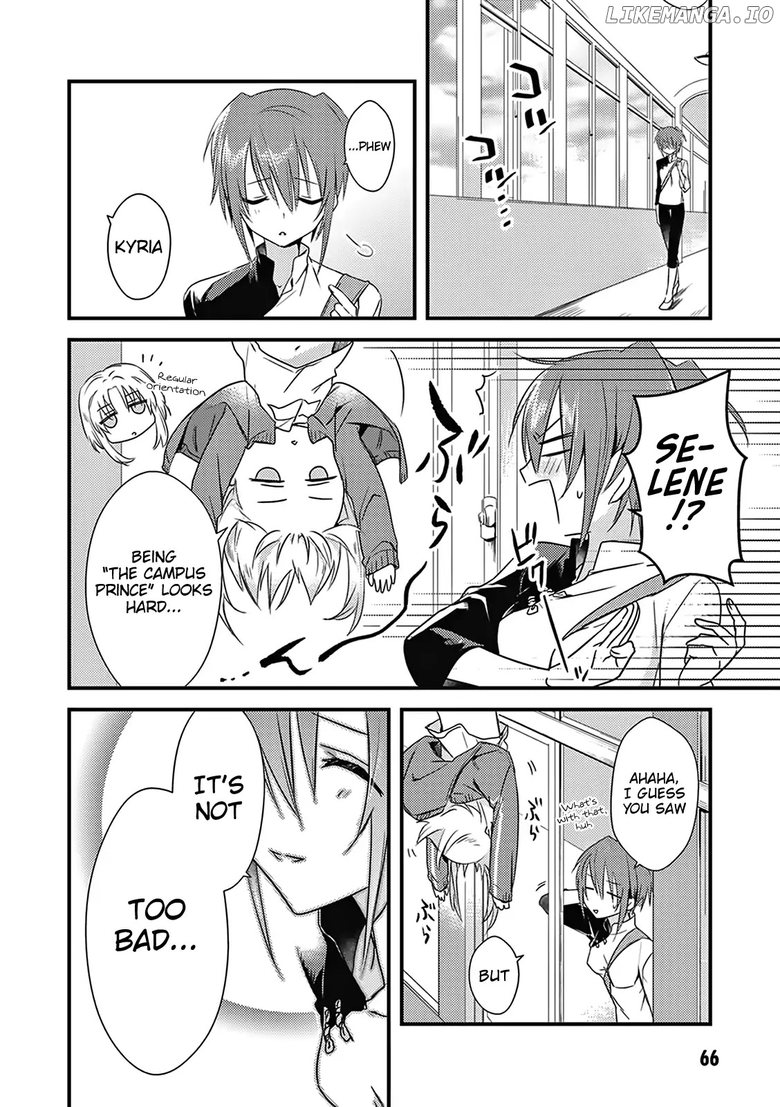 Megami-Ryou no Ryoubo-Kun chapter 3 - page 4