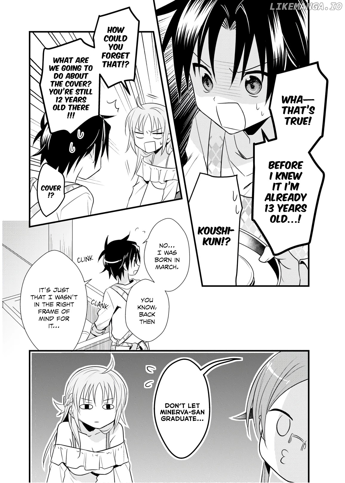 Megami-Ryou no Ryoubo-Kun chapter 27.5 - page 2