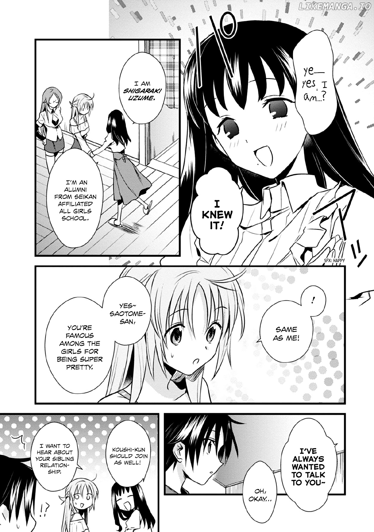 Megami-Ryou no Ryoubo-Kun chapter 32 - page 3