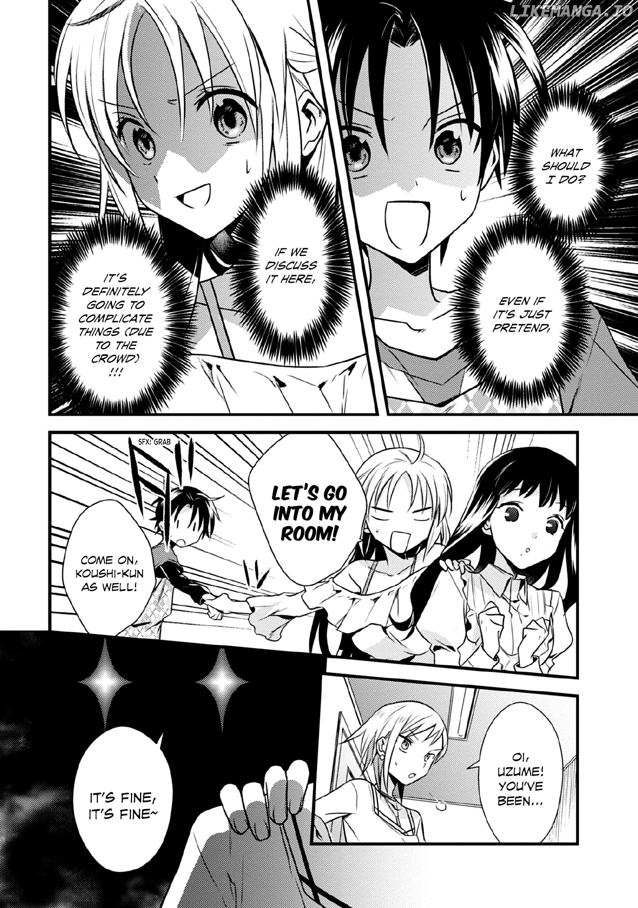 Megami-Ryou no Ryoubo-Kun chapter 32 - page 4