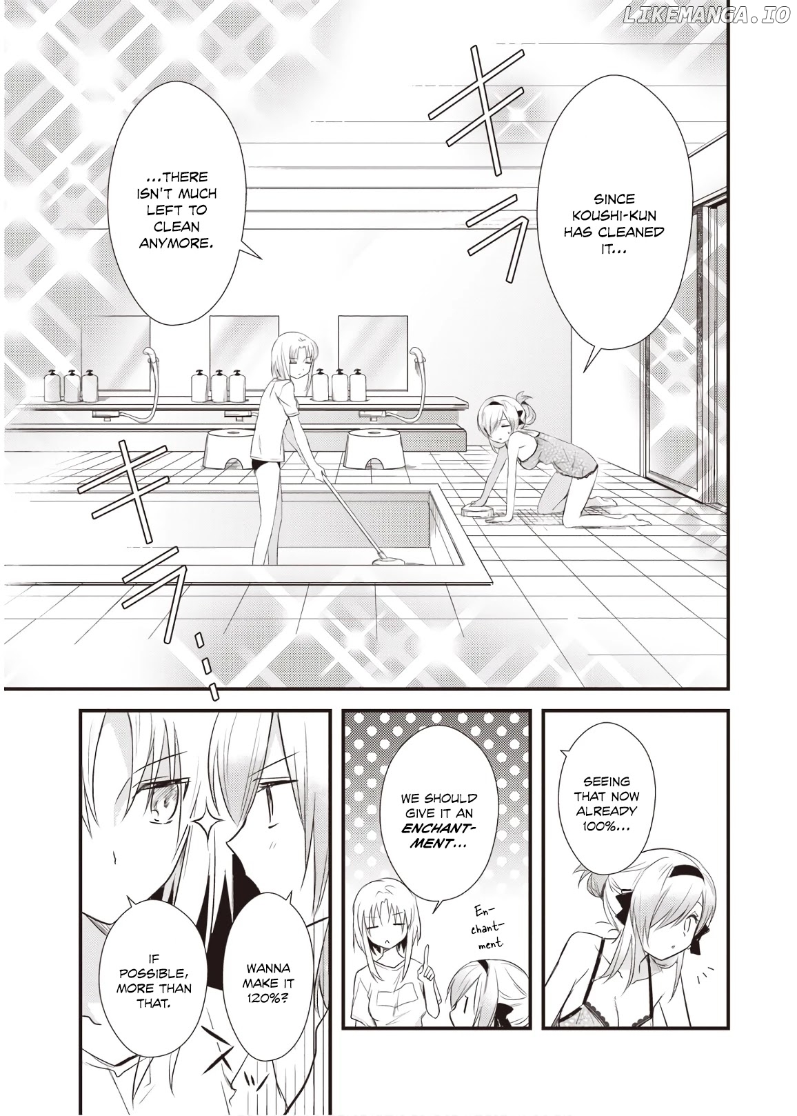 Megami-Ryou no Ryoubo-Kun chapter 15 - page 9