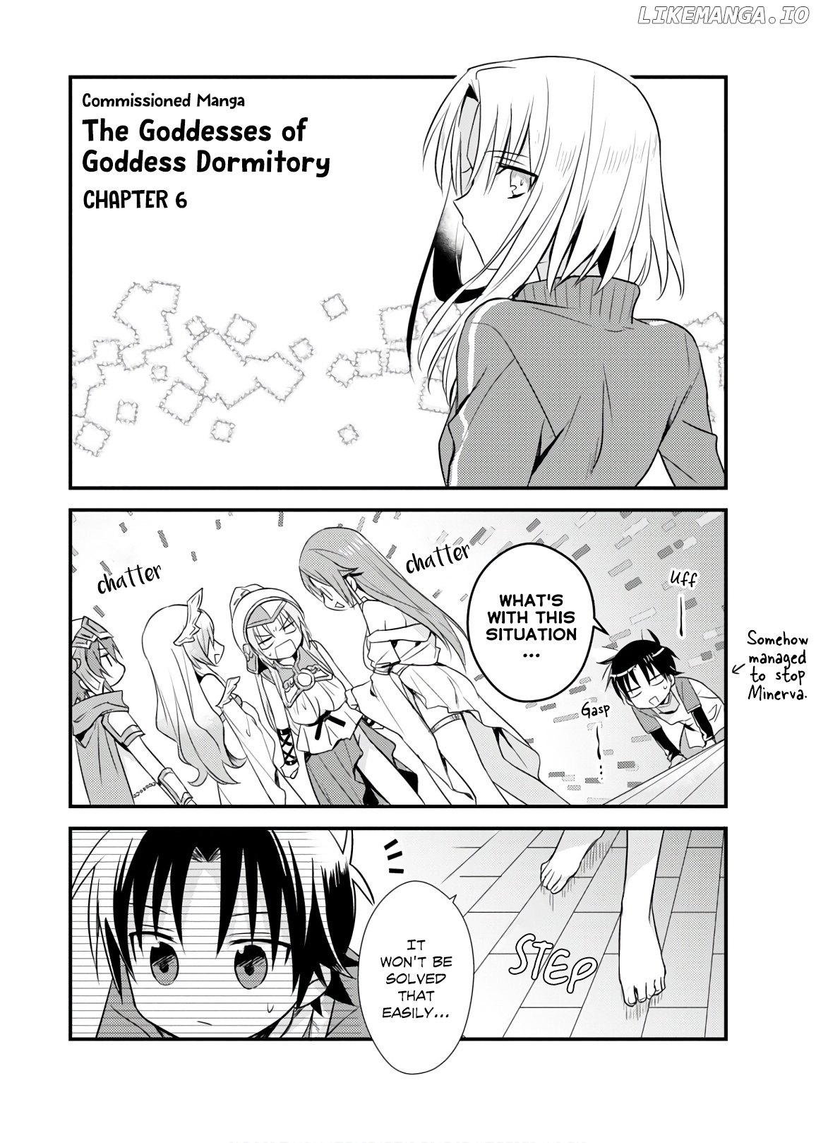 Megami-Ryou no Ryoubo-Kun chapter 21.5 - page 4