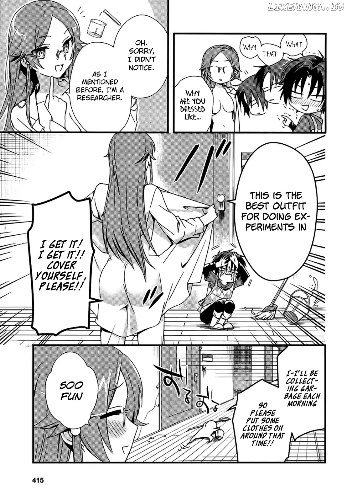 Megami-Ryou no Ryoubo-Kun chapter 2 - page 7