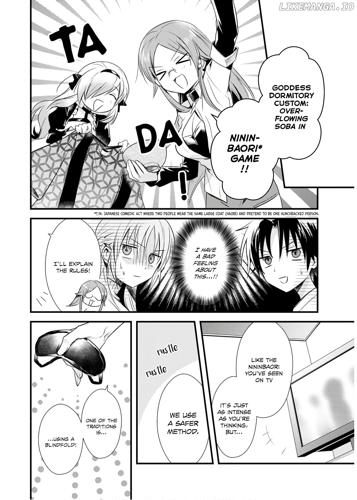 Megami-Ryou no Ryoubo-Kun chapter 20 - page 4