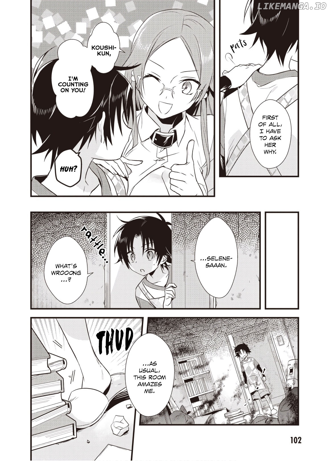 Megami-Ryou no Ryoubo-Kun chapter 9 - page 4