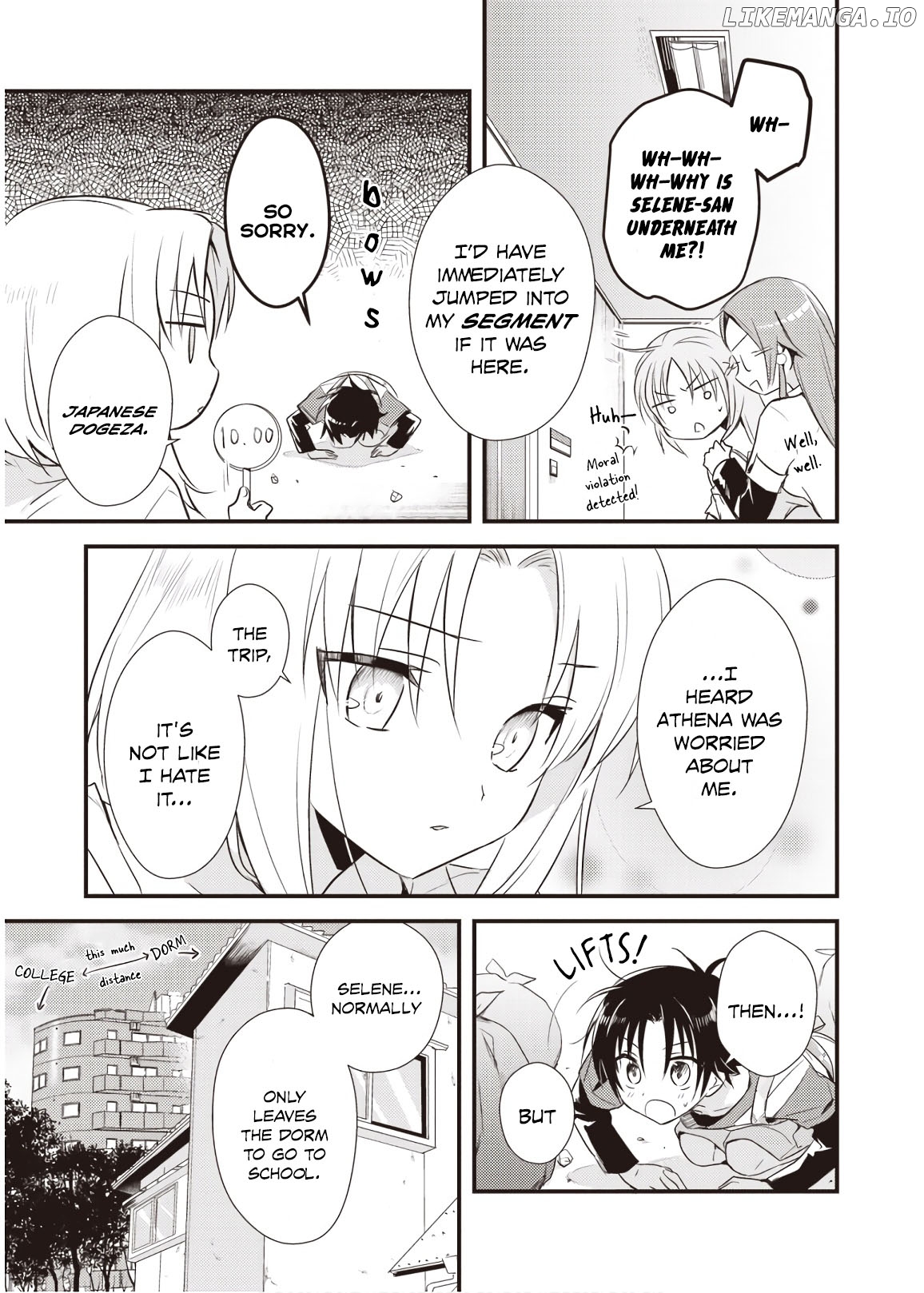 Megami-Ryou no Ryoubo-Kun chapter 9 - page 7