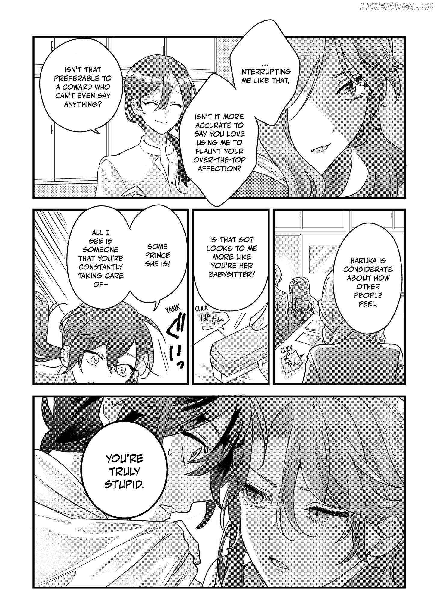 Jyoshikou no Ouji-sama ga Watashi shika Ganchyuu ni nai rashii Yuri Anthology Comic Chapter 1 - page 32