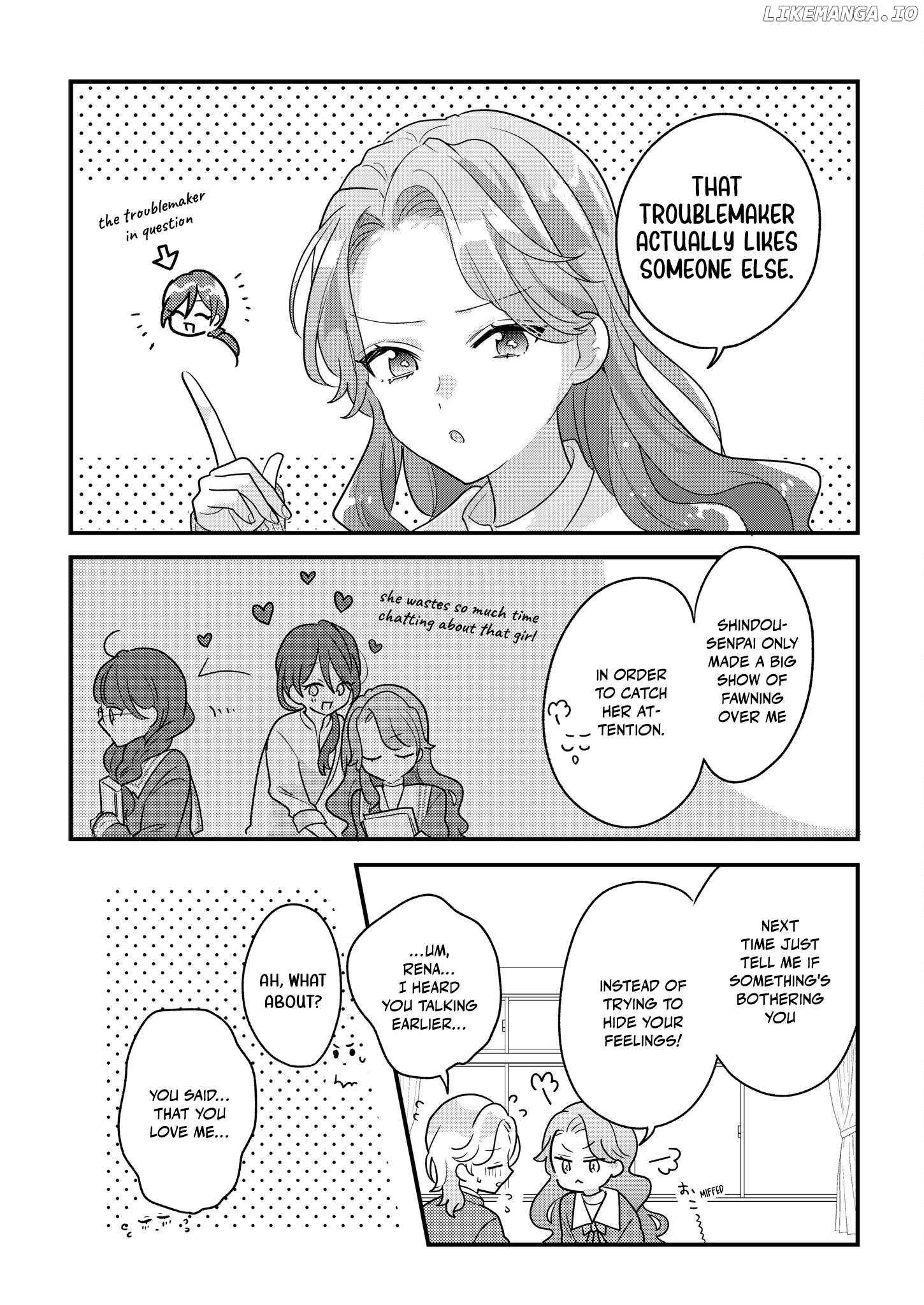 Jyoshikou no Ouji-sama ga Watashi shika Ganchyuu ni nai rashii Yuri Anthology Comic Chapter 1 - page 34