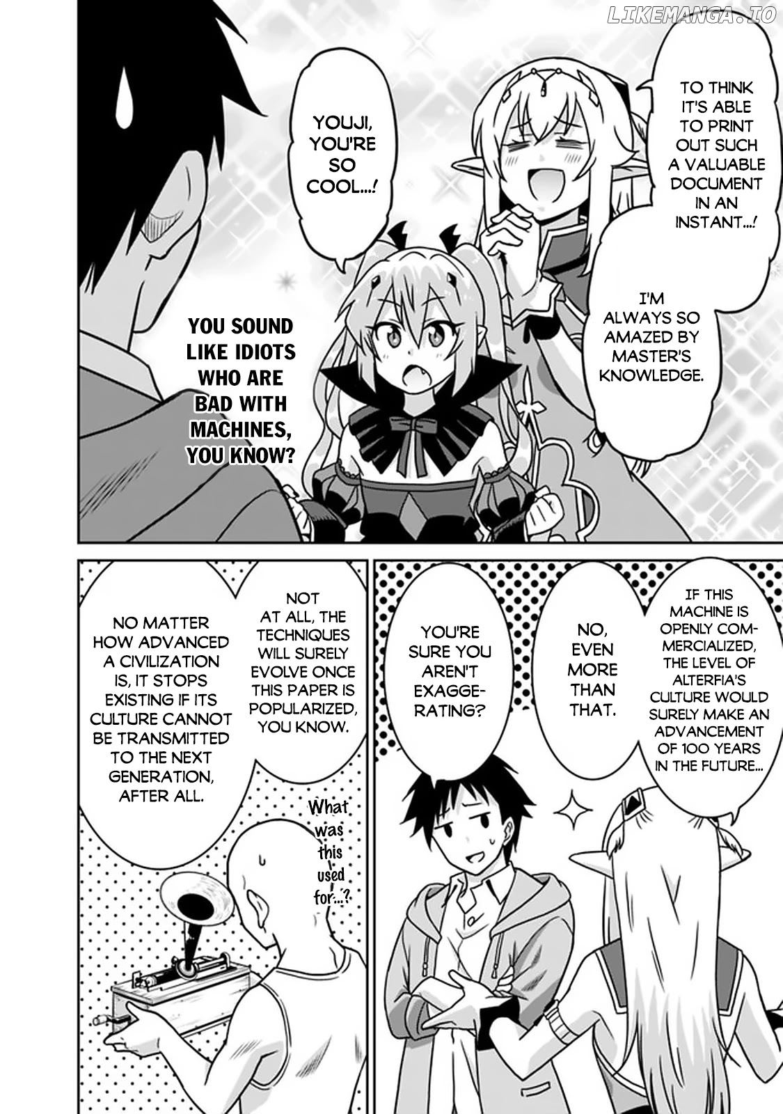 Saikyou no Shuzoku ga Ningen Datta Ken chapter 49 - page 7