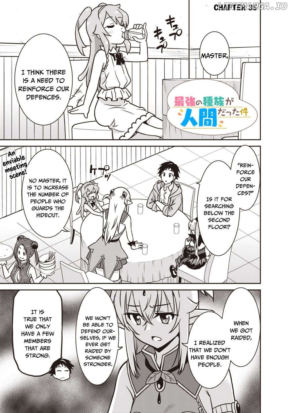 Saikyou no Shuzoku ga Ningen Datta Ken chapter 35 - page 2