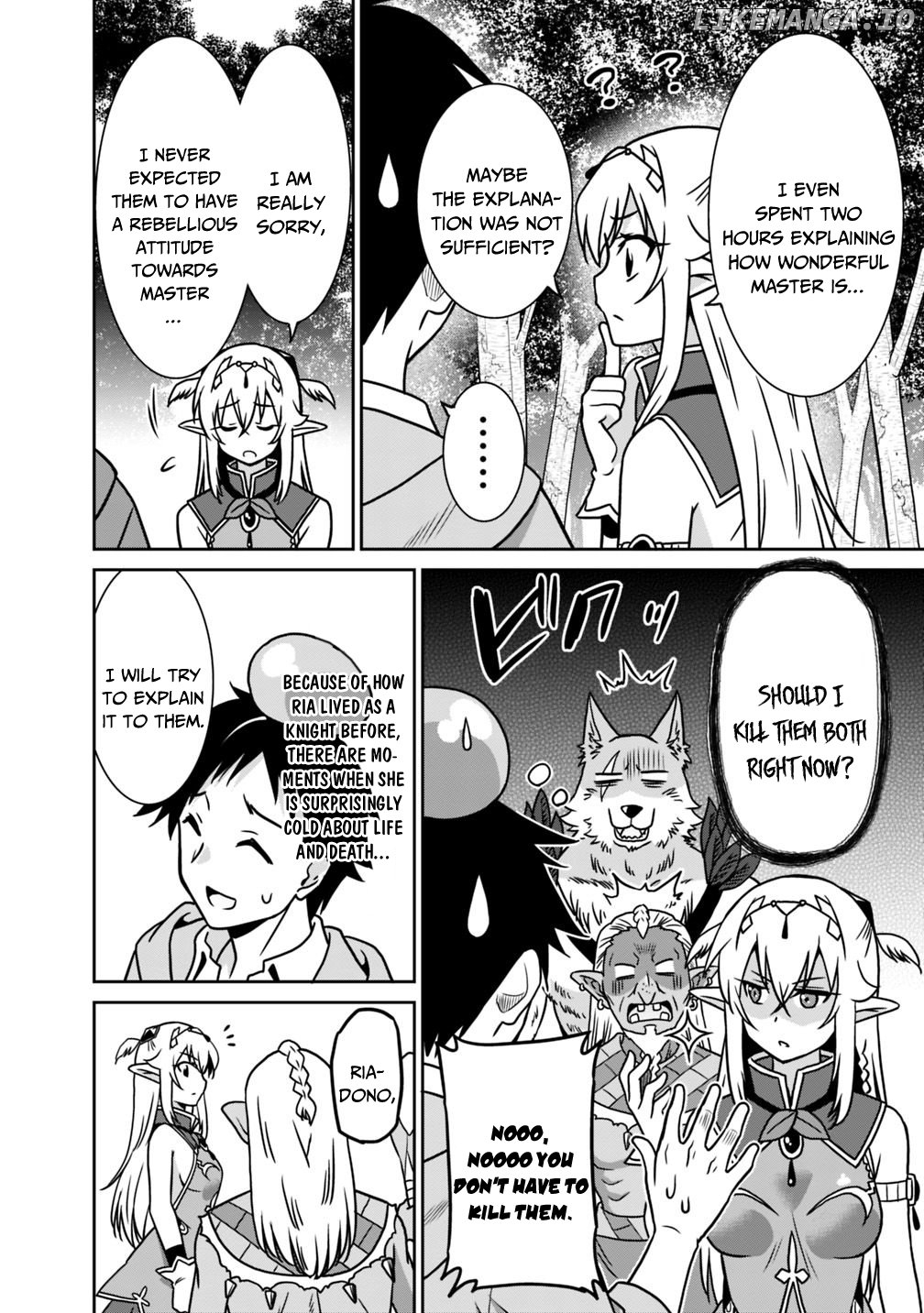 Saikyou no Shuzoku ga Ningen Datta Ken chapter 35 - page 9