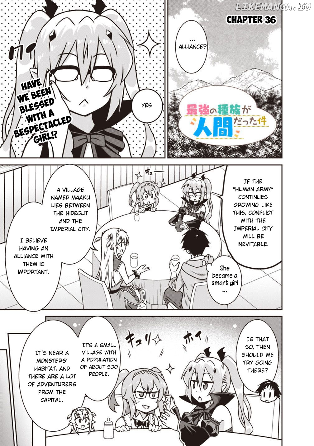 Saikyou no Shuzoku ga Ningen Datta Ken chapter 36 - page 2