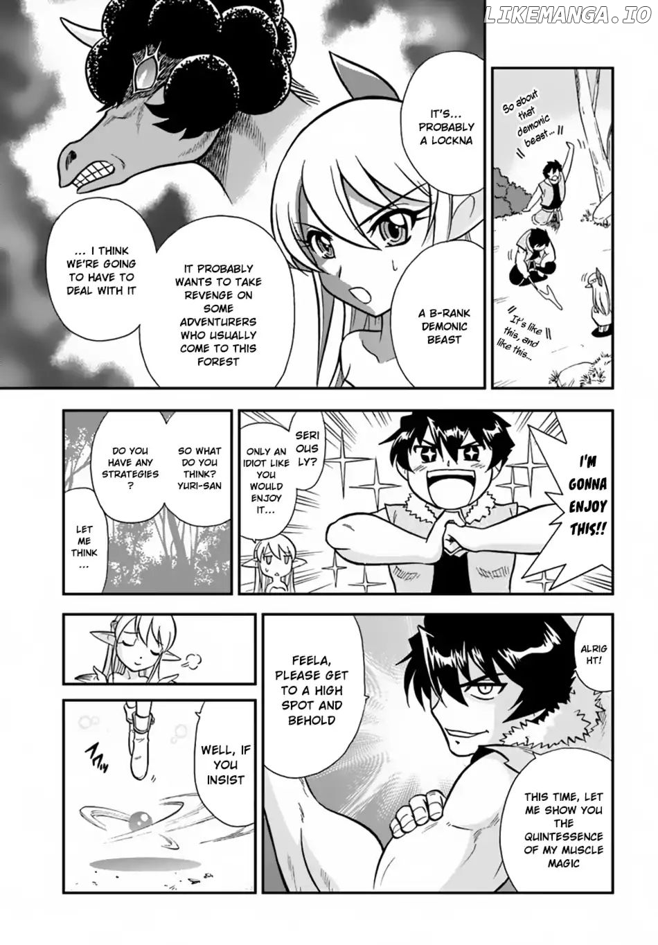 Mahou? Sonna Koto yori Kinniku da! chapter 4 - page 16