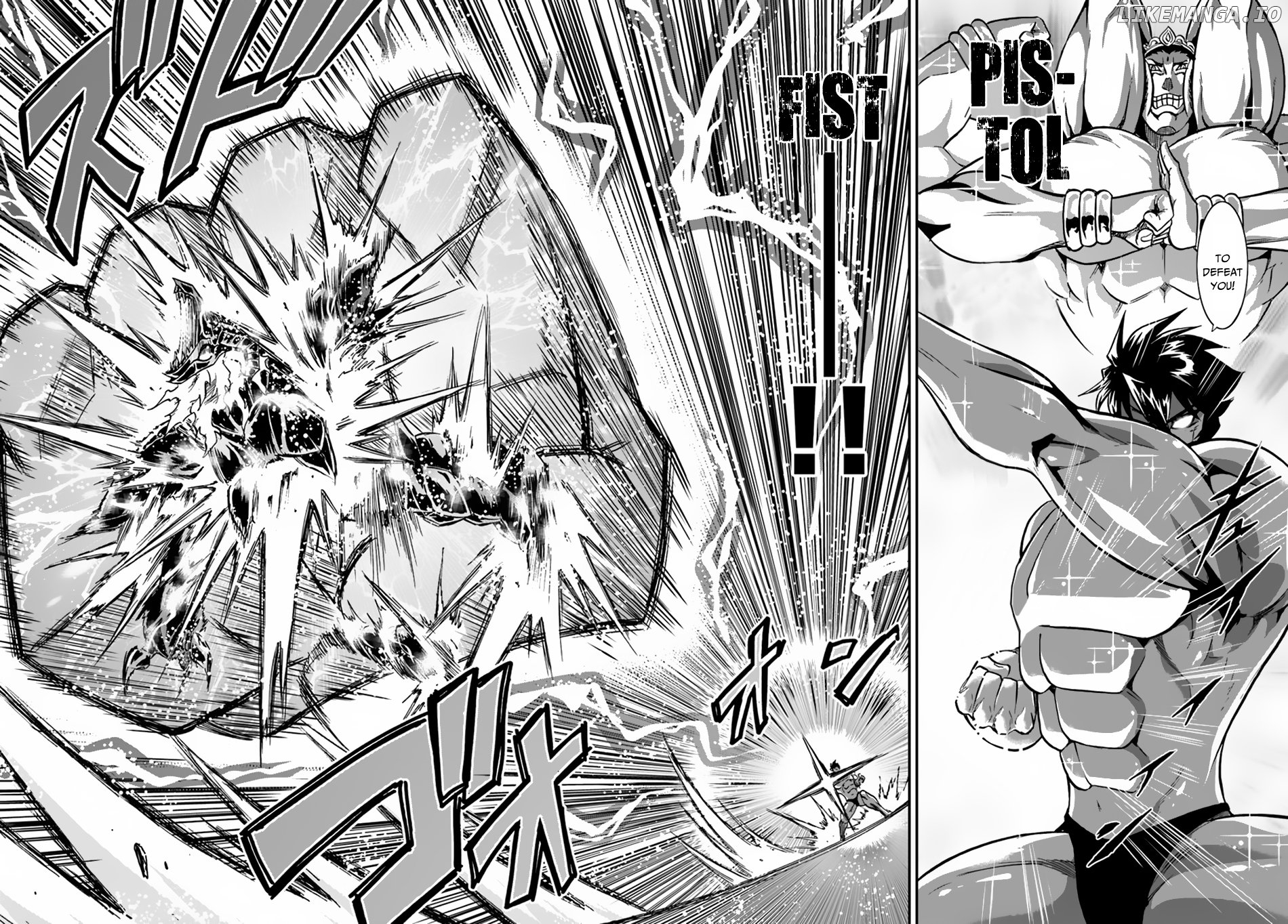 Mahou? Sonna Koto yori Kinniku da! chapter 15 - page 35