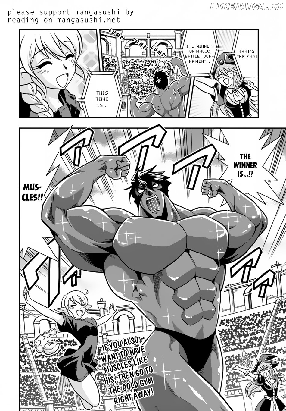 Mahou? Sonna Koto yori Kinniku da! chapter 15 - page 40