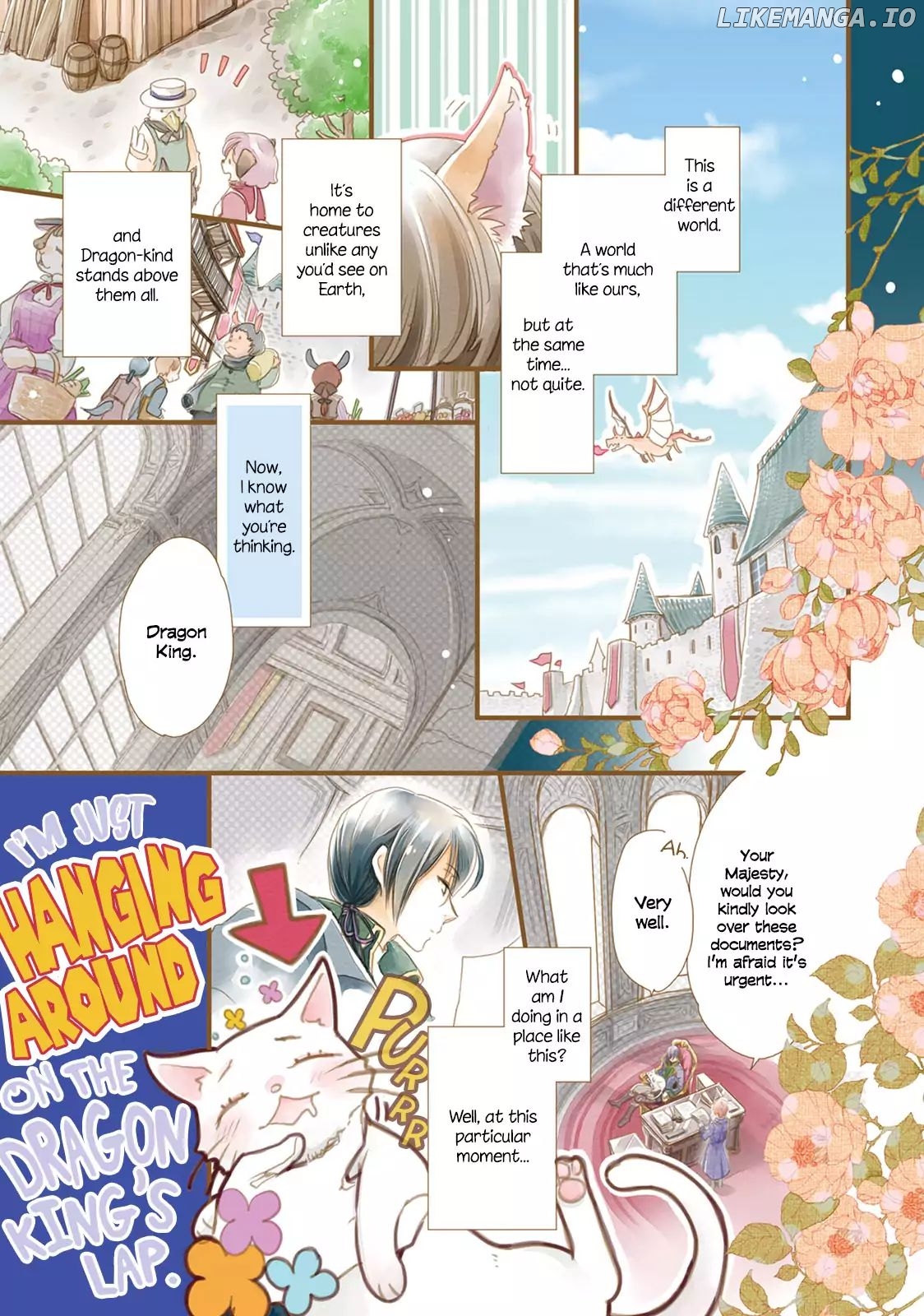 Fukushuu wo Chikatta Shironeko wa Ryuuou no Hiza no Jou de Damin wo Musaboru chapter 1 - page 2